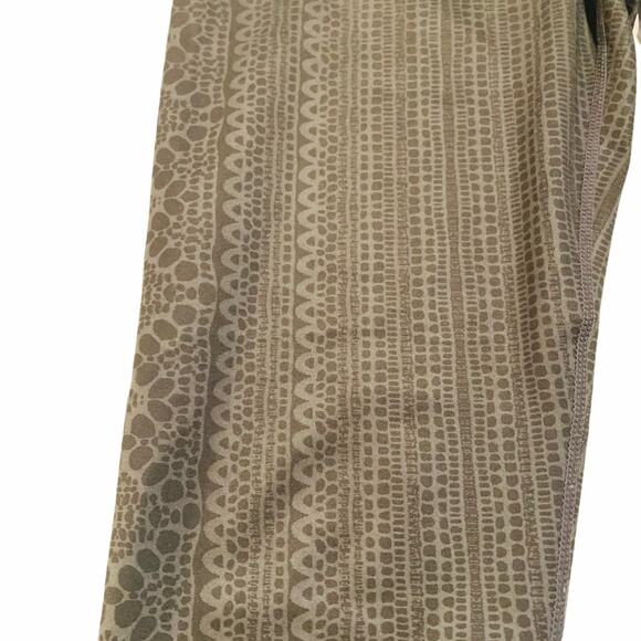 Prana Womens black and gray pattern cropped legging Small - Picture 6 of 7